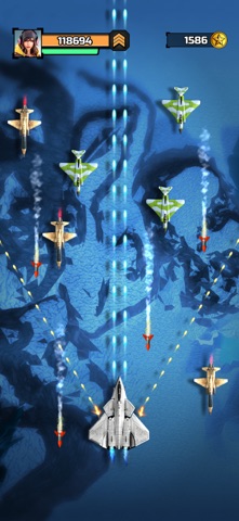Sky War: Jet Combat gameplay still